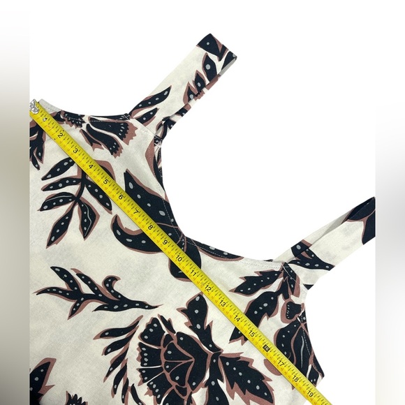 NWT NAF NAF Paris Tropical Hawaiian Floral Midi Dress LARGE MSRP$229 Vacation - Picture 9 of 12